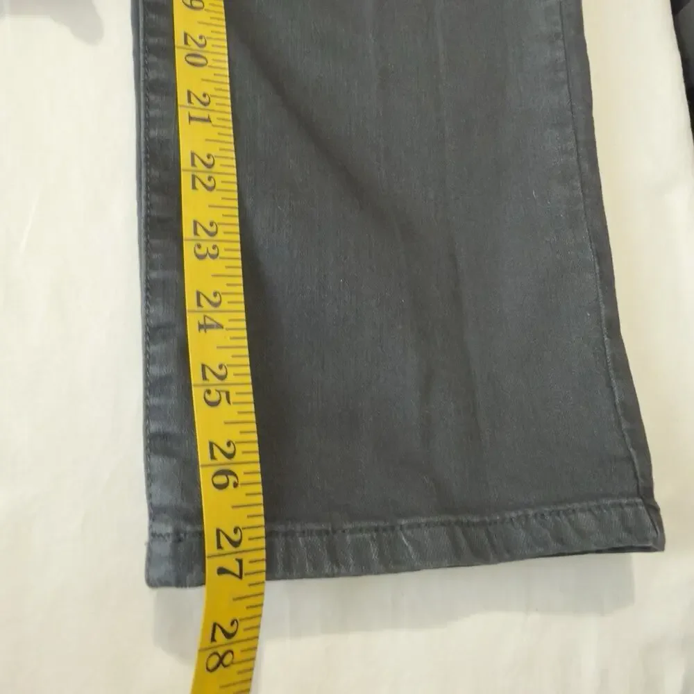 Eileen Fisher Women’s High-Waist Slim Leg Jeans Dark Gray – Size 8 - Picture 11 of 11